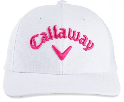 Callaway Junior Tour, Bílá, Růžová, golfová kšiltovka pro holky