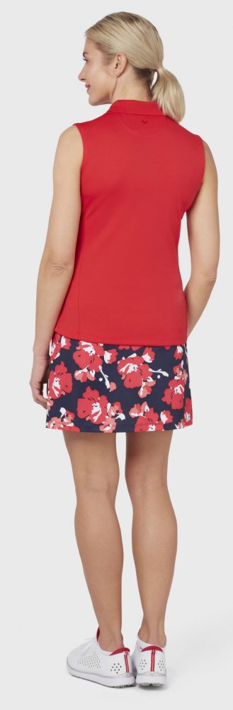 Callaway Knit Polo, Geranium Callaway
