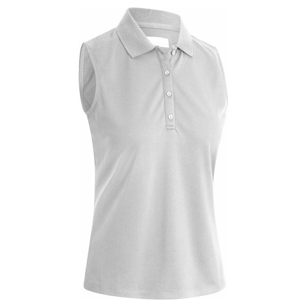 Callaway Ladies Sleeveless Polo, Brilliant White