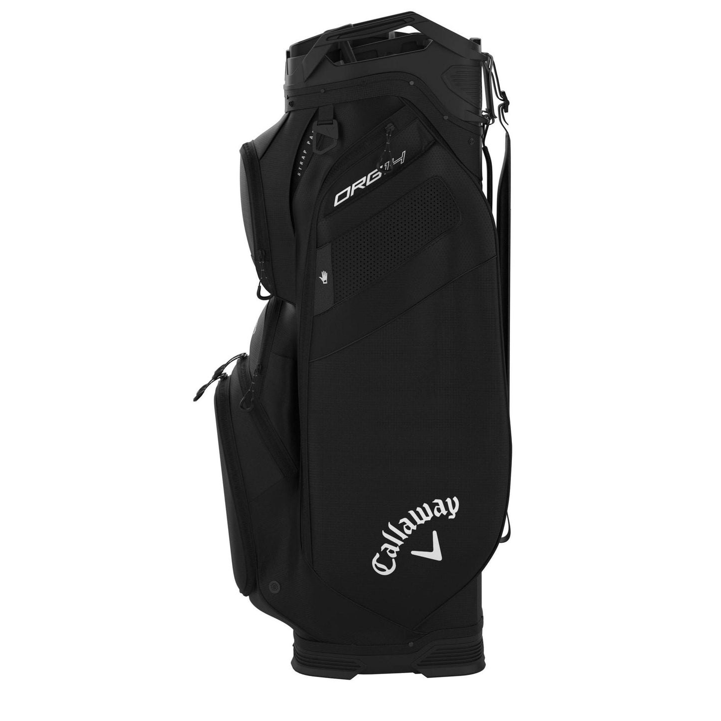 Callaway Org 14, černý golfový bag na vozík
