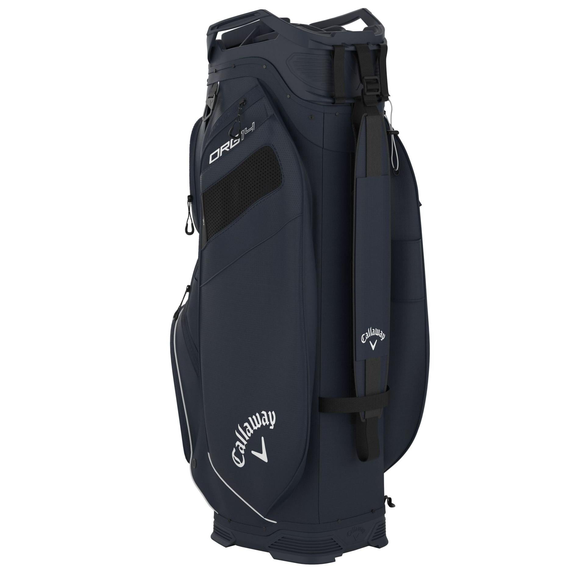Callaway Org 14, tmavě modrý golfový bag na vozík
