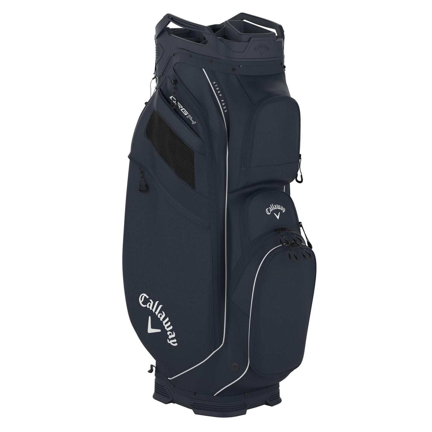 Callaway Org 14, tmavě modrý golfový bag na vozík