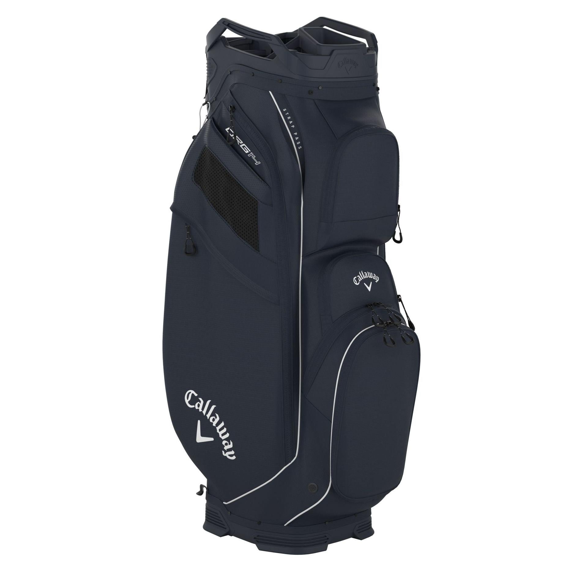 Callaway Org 14, tmavě modrý golfový bag na vozík