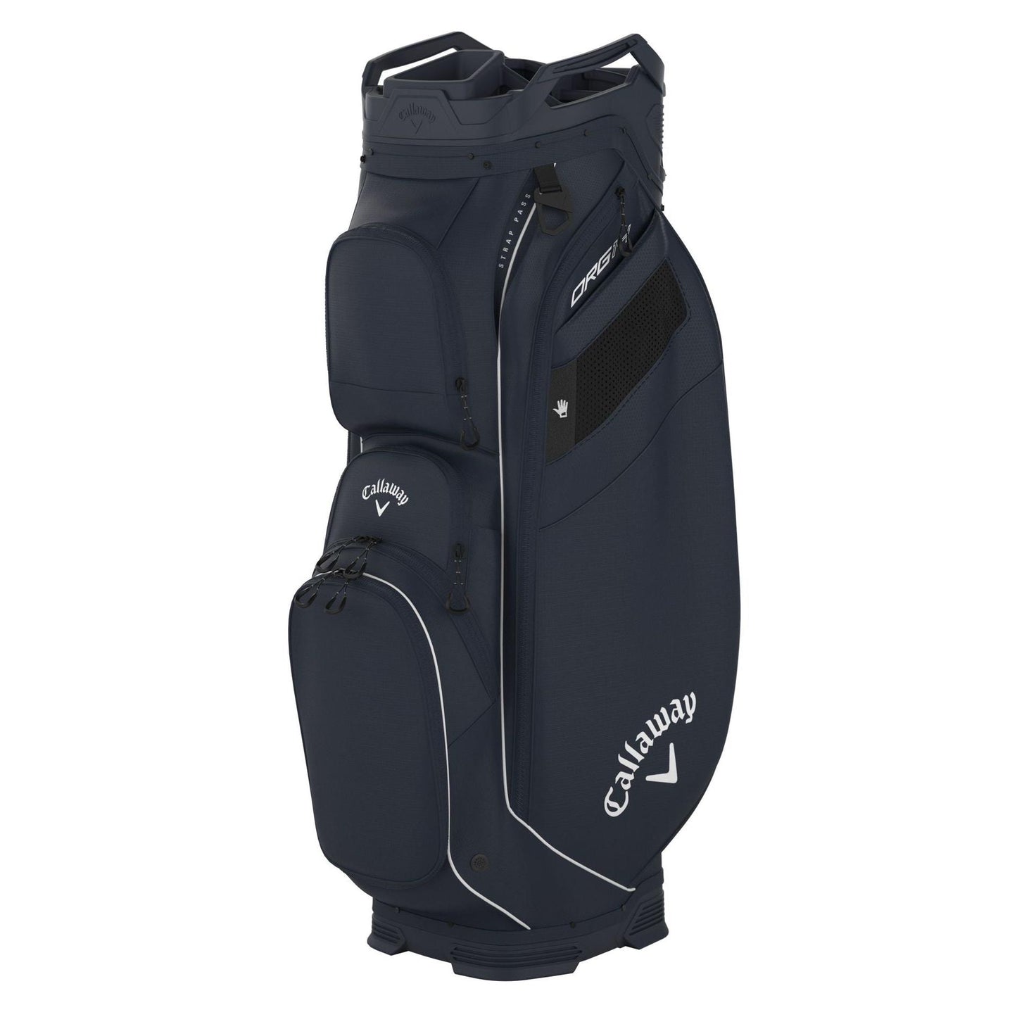 Callaway Org 14, tmavě modrý golfový bag na vozík
