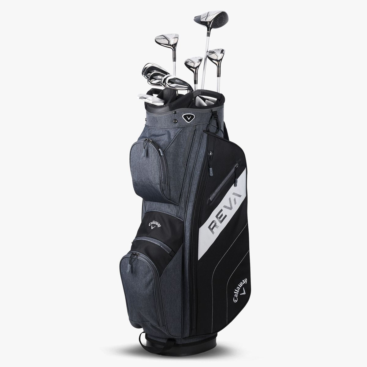 Callaway Reva 2024, 11pcs, Black, golfový set pro ženy