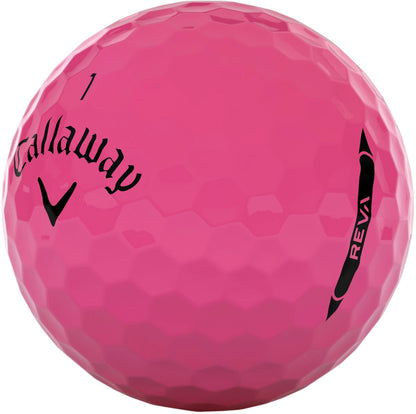 Callaway Reva 2025, dámské růžové golfové míčky
