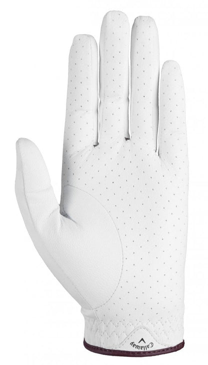 Callaway Reva, White, dámská golfová rukavice