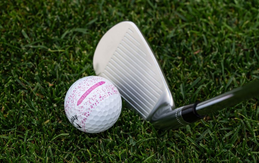 Callaway SuperSoft, Splatter Pink, golfové míčky