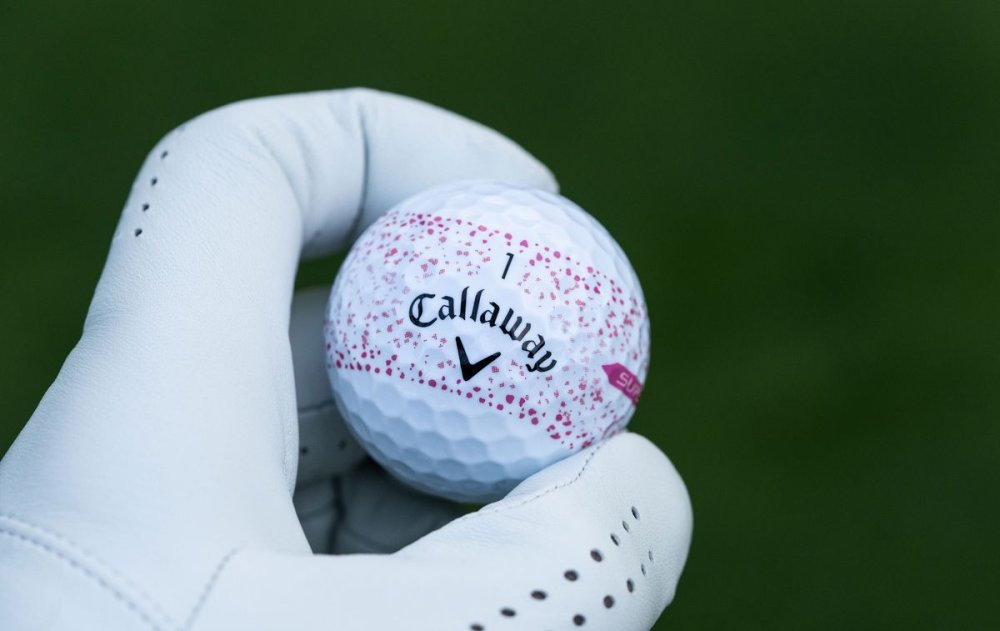 Callaway SuperSoft, Splatter Pink, golfové míčky