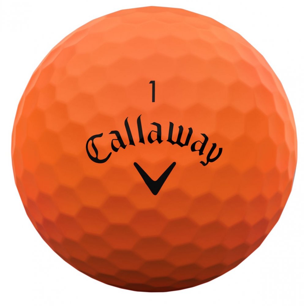 Callaway SuperSoft, oranžové golfové míčky