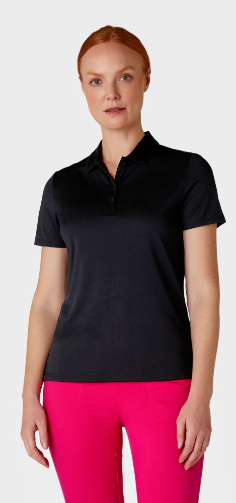 Callaway Tournament Polo, Caviar, dámské golfové tričko