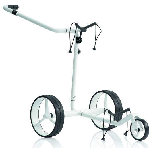 Jucad Carbon Travel Bianco SV 3.0, bílý elektrický golfový vozík