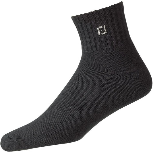 FootJoy ComfortSof Sport, černé pánské golfové ponožky