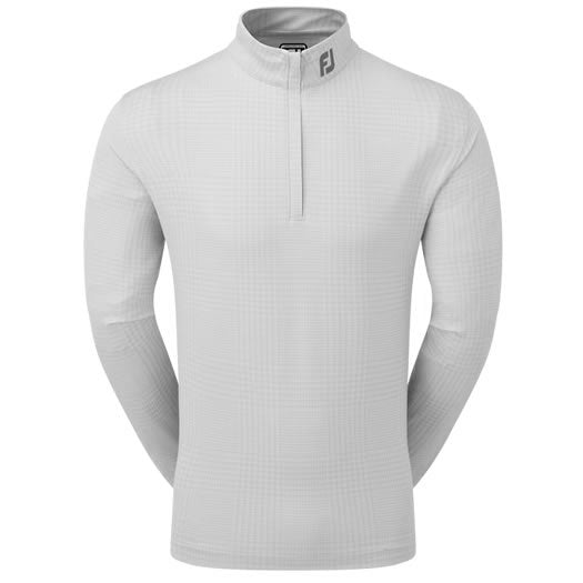FootJoy Glen Plaid Print, Navy, Golfpullover für Herren