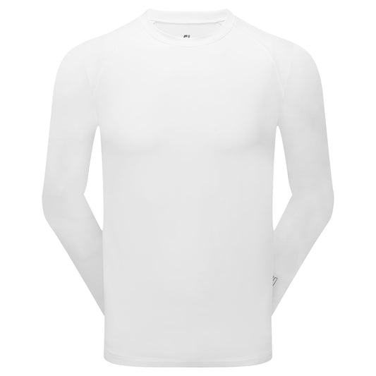 FootJoy ThermoSeries Fleece Baselayer, White, pánské termo tričko