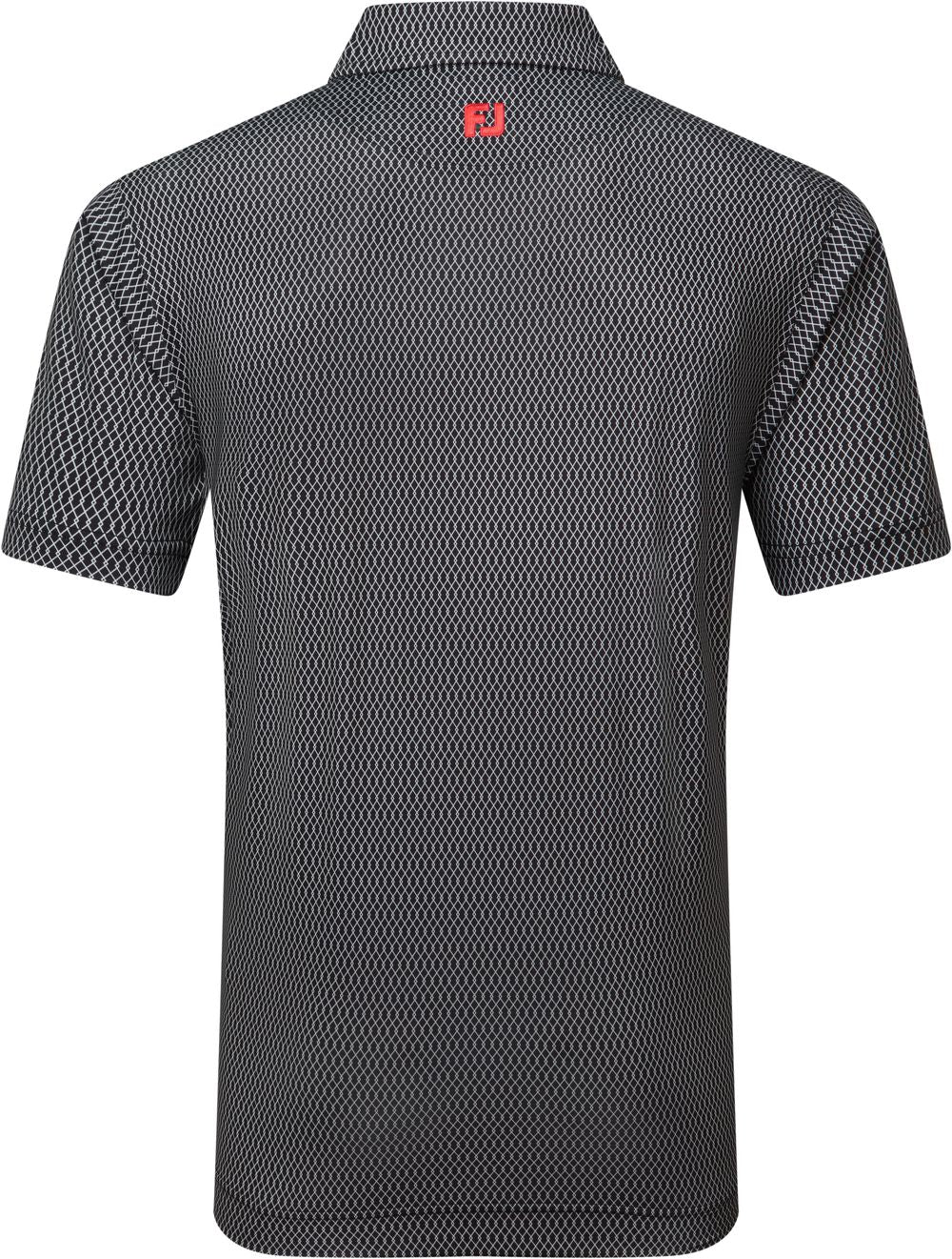 FootJoy Irongate Print Lisle Riverbank, pánské golfové tričko