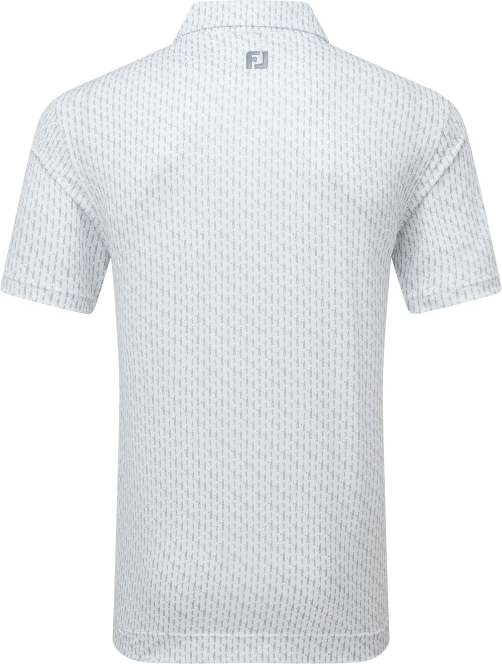 FootJoy Figure Print Lisle Riverbank, pánské golfové tričko