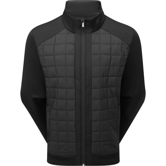 FootJoy ThermoSeries Lightweight Insulated, Black, men's golf jacket