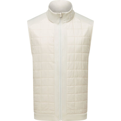 FootJoy ThermoSeries Lightweight Insulated, Stone, men's golf vest