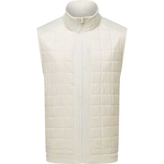FootJoy ThermoSeries Lightweight Insulated, Stone, men's golf vest