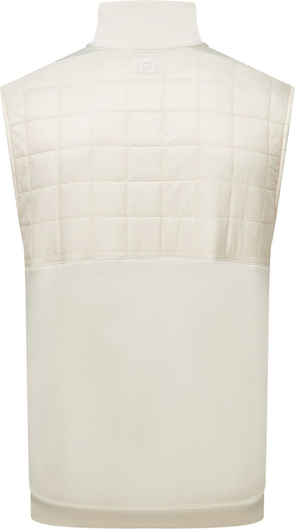 FootJoy ThermoSeries Lightweight Insulated, Stone, men's golf vest
