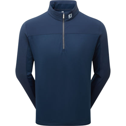FootJoy ThermoSeries Hybrid Midlayer, Navy, men's golf sweatshirt
