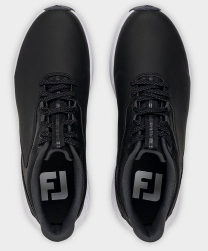 FootJoy Pulse, Black, Black, White, men's golf shoes