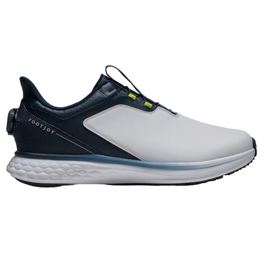 FootJoy Pulse BOA, Weiß, Navy, Herren Golf-Schuhe
