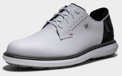 FootJoy Traditions SL, White, Black, Red, pánské golfové boty