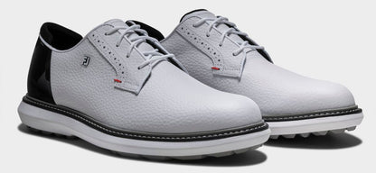 FootJoy Traditions SL, White, Black, Red, pánské golfové boty