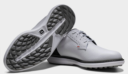 FootJoy Traditions SL, White, Black, Red, pánské golfové boty