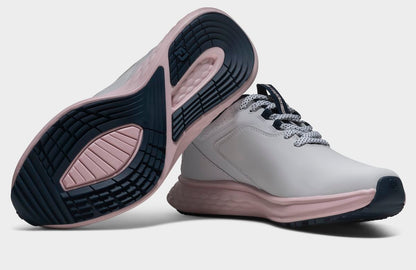 FootJoy Pulse Ladies, White, Navy, Pink, dámské boty na golf