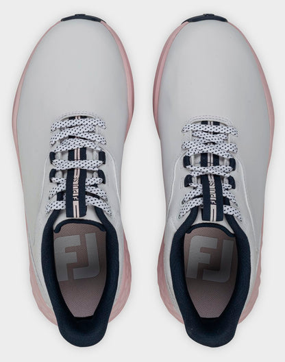 FootJoy Pulse Ladies, White, Navy, Pink, dámské boty na golf