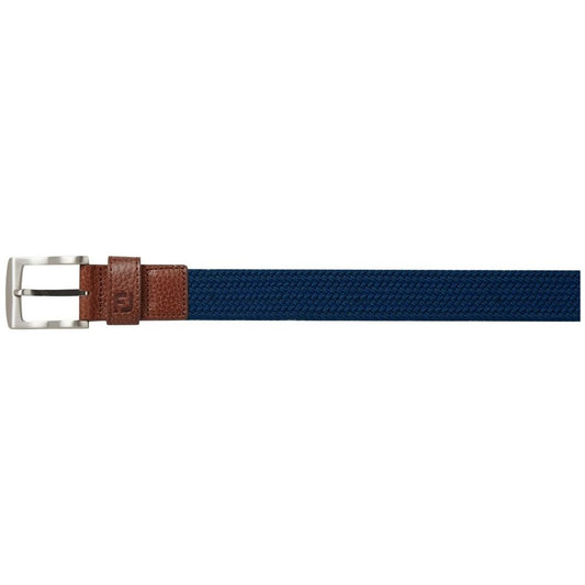 FootJoy Cape Braided Belt, Navy
