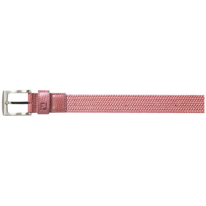 FootJoy Cape Braided Belt, Pink, Regular FootJoy