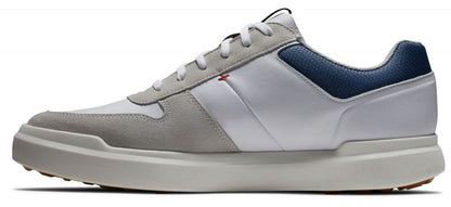 FootJoy Contour Casual, White, Navy, Grey