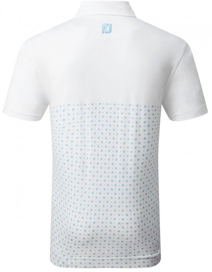 FootJoy Engineered Foulard, White, True Blue, Navy FootJoy