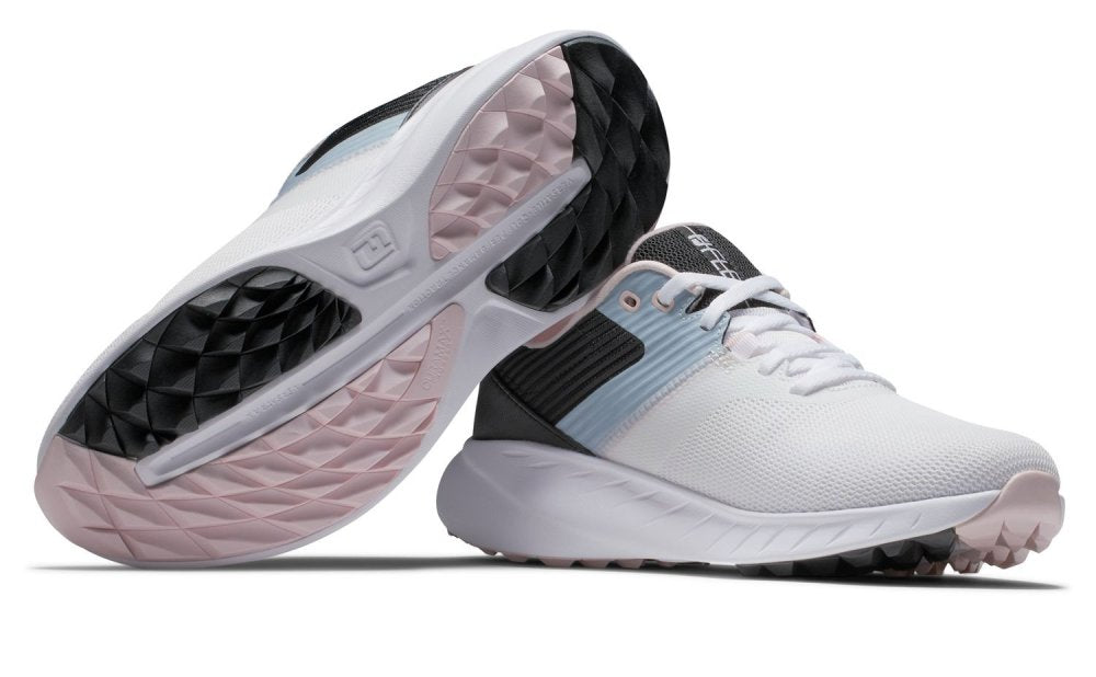 FootJoy Flex, White, Black, Pink