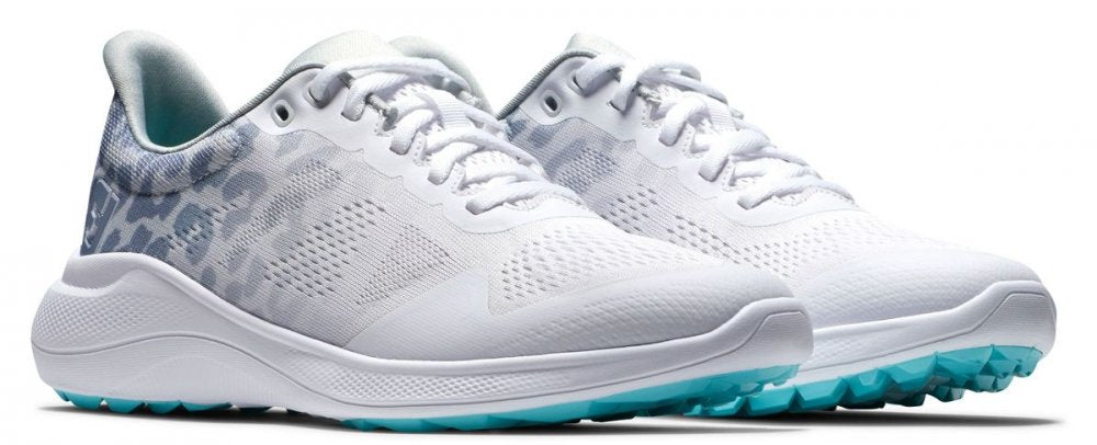 FootJoy Flex, White, Grey, golfové boty pro ženy
