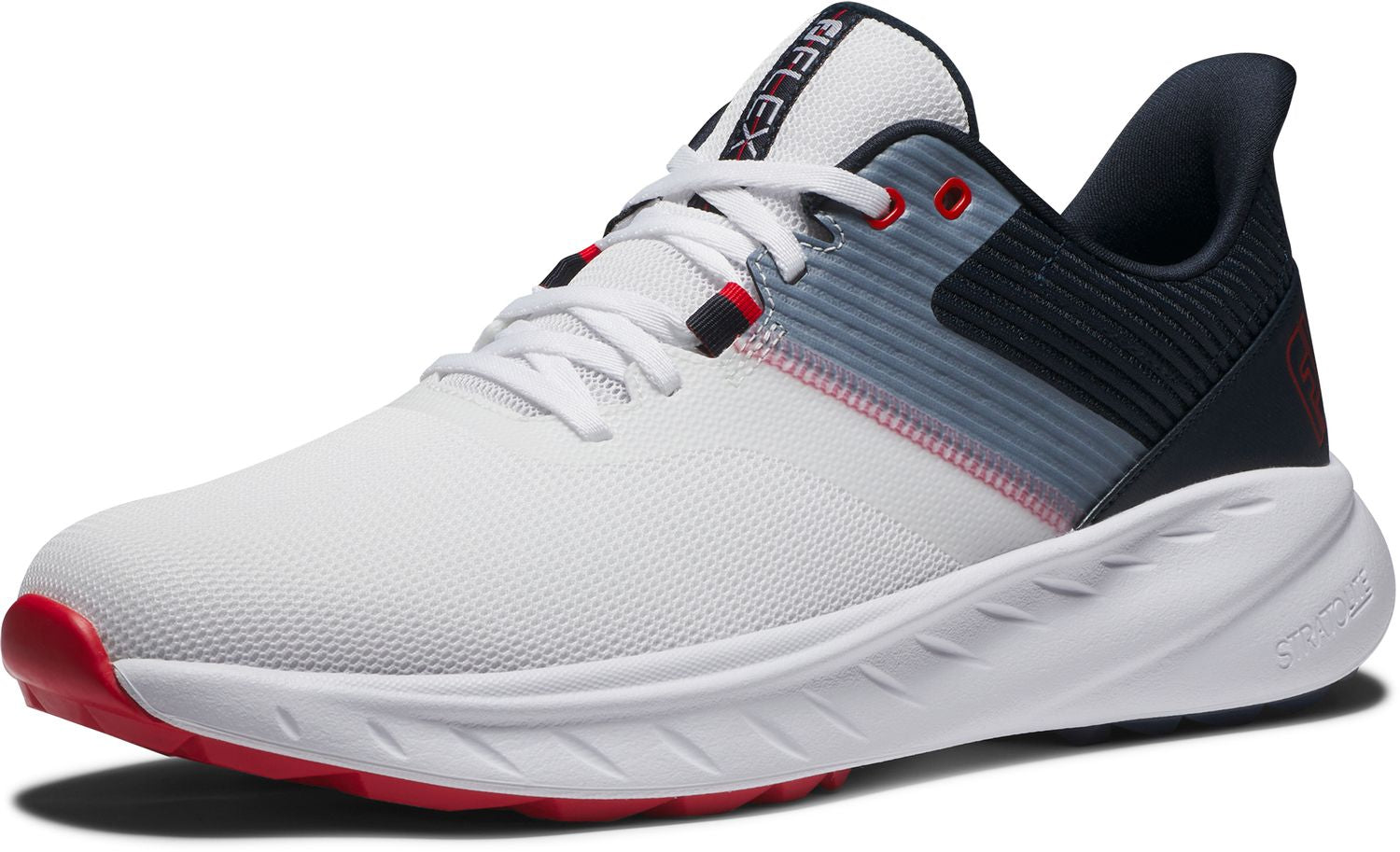 FootJoy Flex, White, Navy, Red