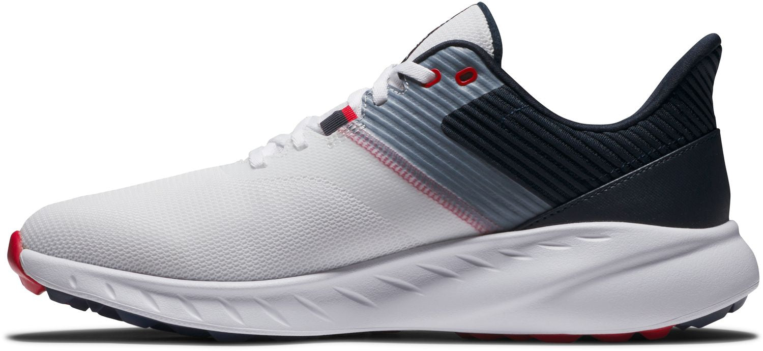 FootJoy Flex, White, Navy, Red
