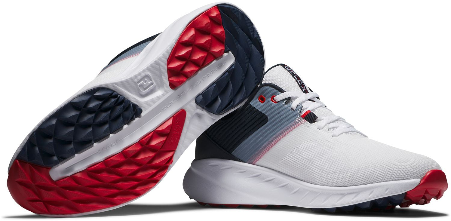 FootJoy Flex, White, Navy, Red
