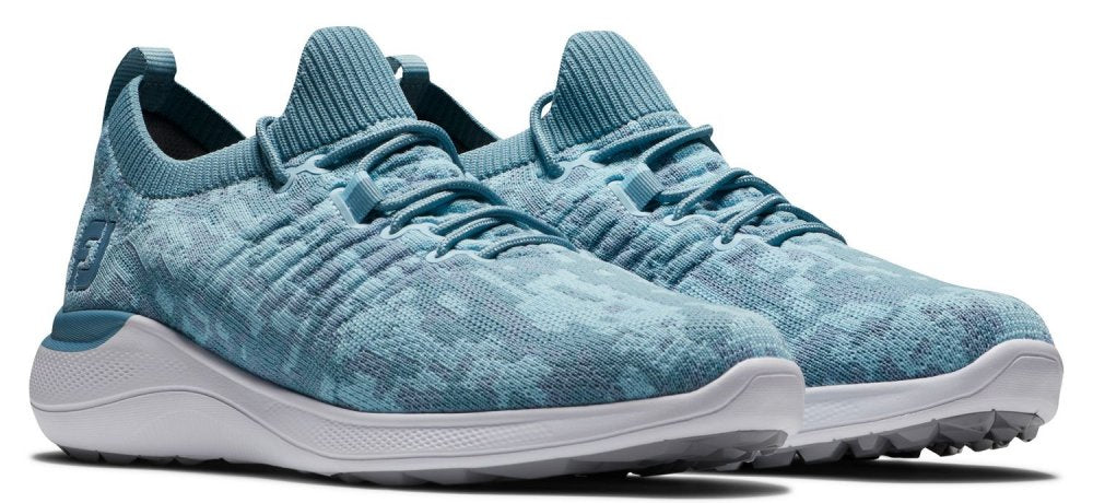 FootJoy Flex XP, Blue Camo, golfové boty pro ženy