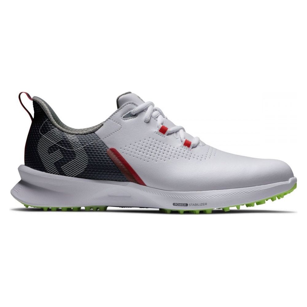 FootJoy Fuel, White, Navy, Lime, bez spikové