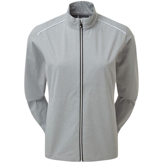 FootJoy HLV2 Womens Rain Jacket, Grey, White