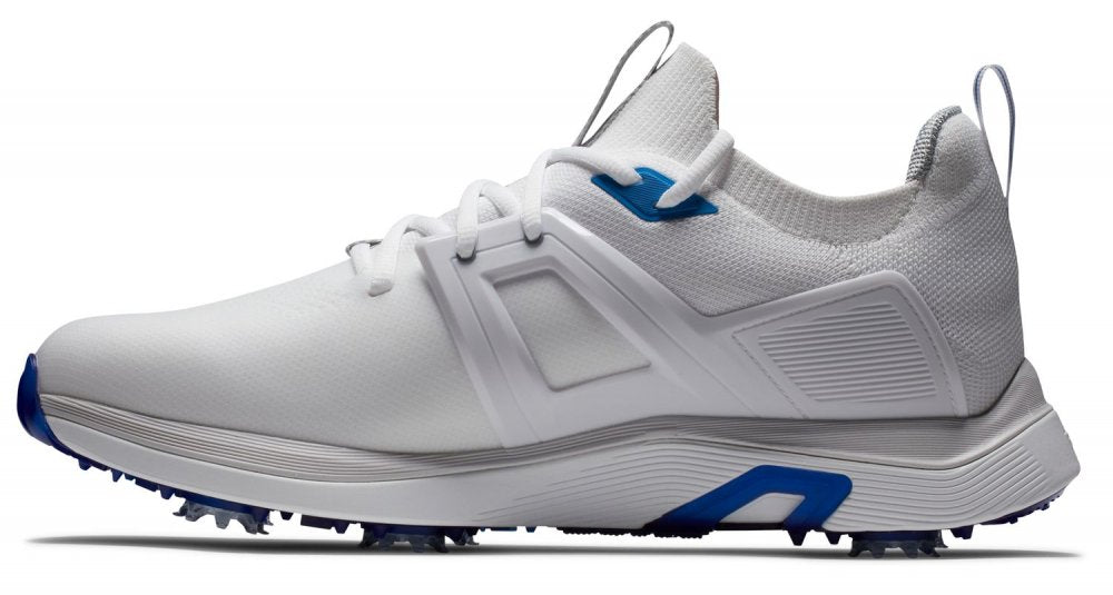 FootJoy Hyperflex, White, White, Grey, se spiky
