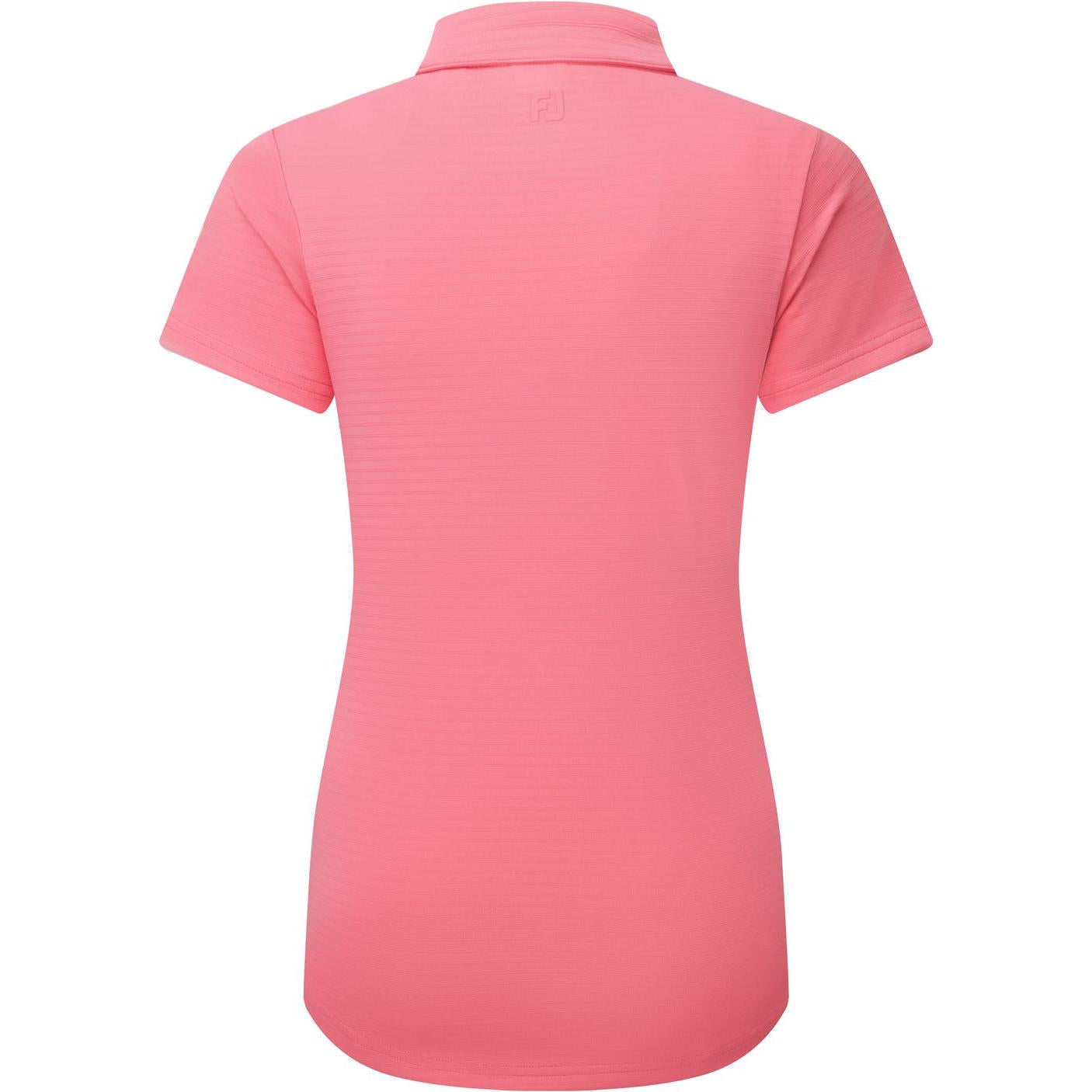 FootJoy Jacquard Shirt, Pink, dámské golfové tričko