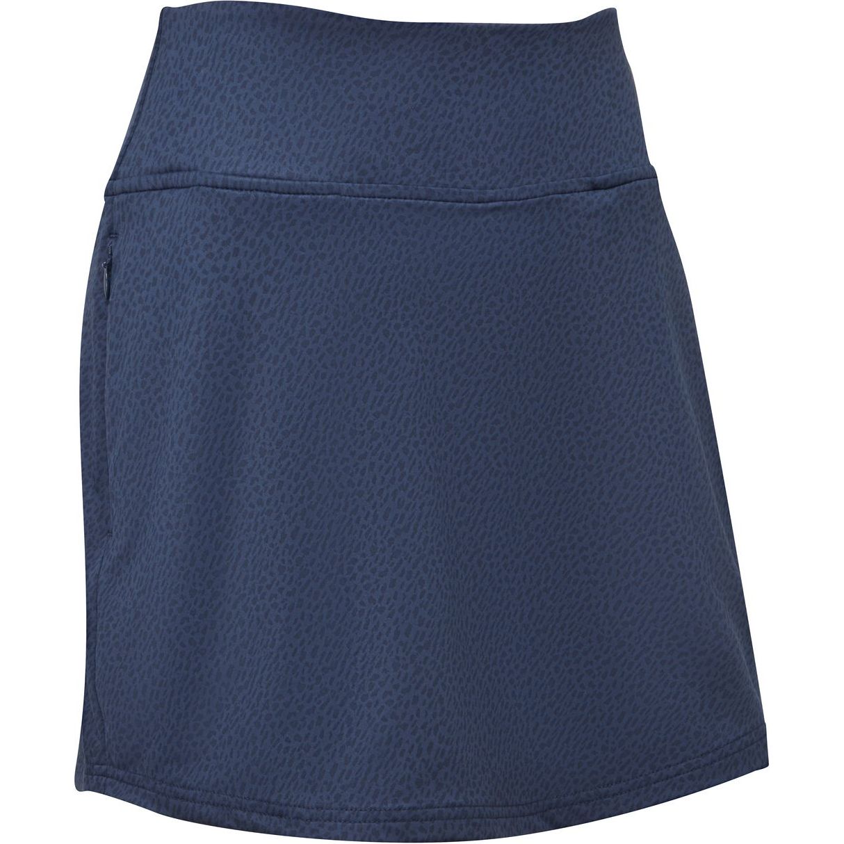 FootJoy Knit Skort, Navy Animal Print, dámská golfová sukně