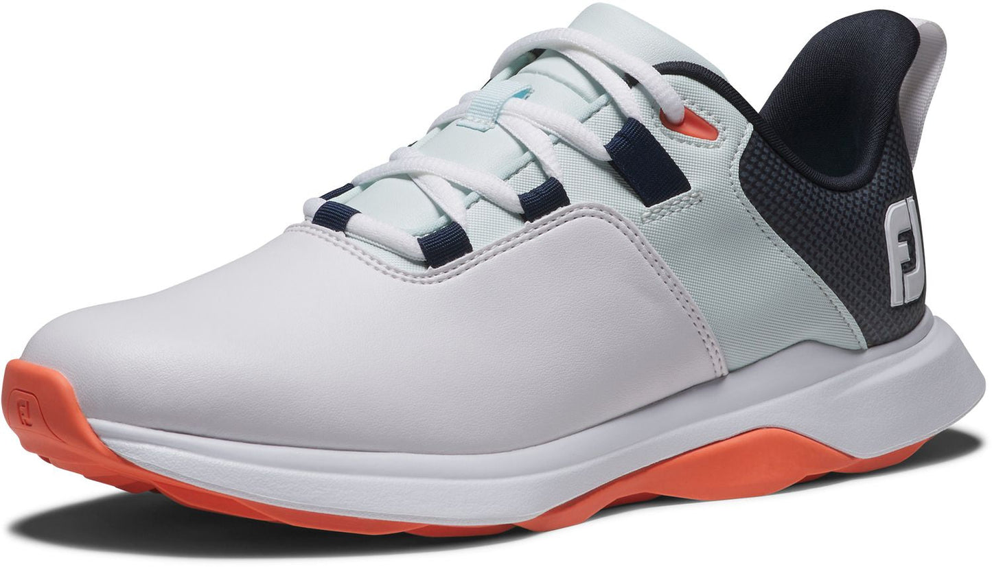 FootJoy PRO Lite, White, Blue, Coral