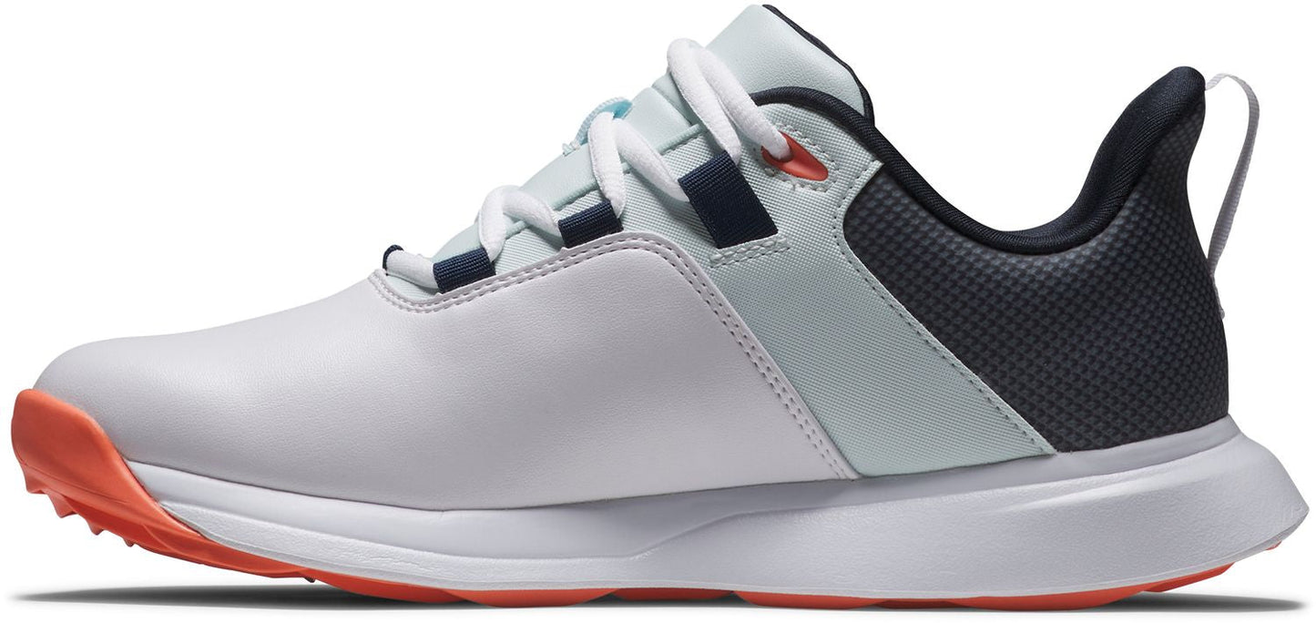 FootJoy PRO Lite, White, Blue, Coral